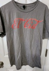 El Cid est 1842 The Citadel Military College of South Carolina T-Shirt Gray Sz M