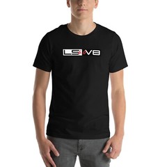 LS 6.0 V8 Engine T-Shirt, Mens Car Enthusiasts Shirt,Hot Rod Tee, Gear Head