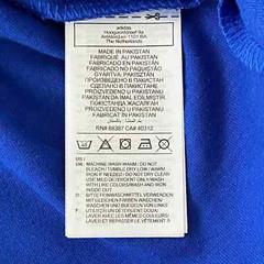 Adidas Men’s Small Crew Neck T-Shirt Multi Sport Team Royal Blue NEW