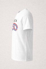 AMERICA 250th Anniversary T Shirt Adult Unisex S, M, L, XL, XXL. White. USA 🇺🇸