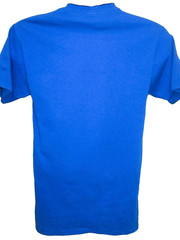 Hillbilly Gimme Hat ‘Merica Eagle Cotton SS Blue Men’s T-Shirt Size Small EUC