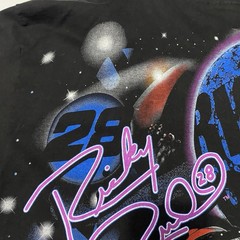 Vtg 90s Ricky Rudd Nascar Track Star All Over Print XL Chase -Small Spots Pic #4