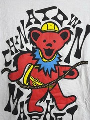 Chinatown Market x Grateful Dead Logo Collab T-Shirt Adult S SMALL White RARE