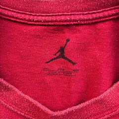 Jordan Shirt Mens 3XL XXXL Red Big Logo Air Tee Cotton Jumpman