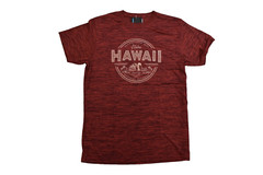 Hawaiian Athletics Mens Isalnd Life Aloha Natural Paradise Red Shirt NWT Medium