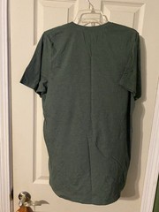 Tultex Men’s Green T-Shirt short sleeved cotton blend size large