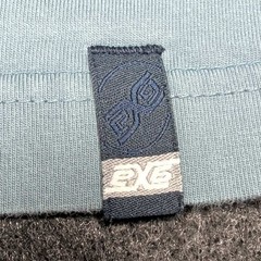 Extreme Gear T-Shirt Mens XL Blue Navy Colorblock Stripe Short Sleeve Cotton