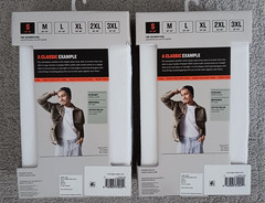 Lot of 2 Pair of Thieves Classic Fit T-Shirt 3-Pack_ Size Small_ Cotton_ White