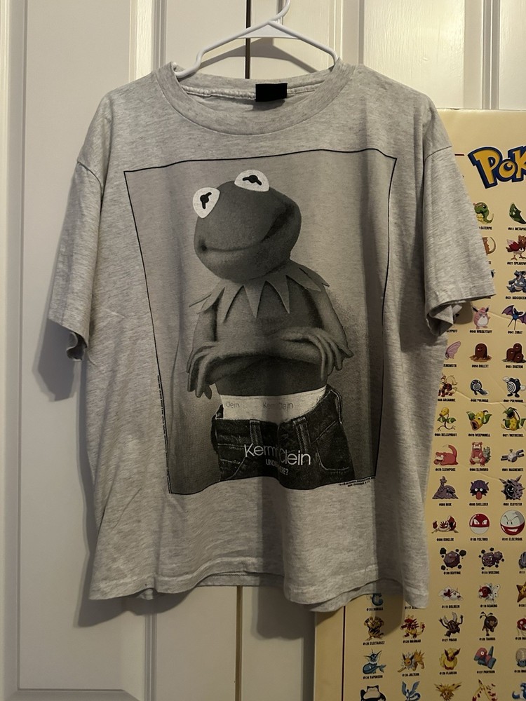 Vintage 90’s Kermit The Frog Calvin Klein Ad Shirt