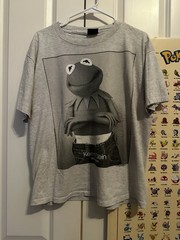 Vintage 90’s Kermit The Frog Calvin Klein Ad Shirt