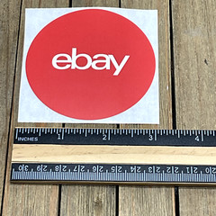 NEW! eBay Logo/Swag Lot – Shirt, Water Bottle, Notebook, 4 Stickers