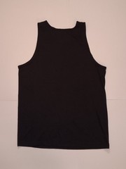 No Cap Men’s Tank Top Black Logo Born To Hustle Size L