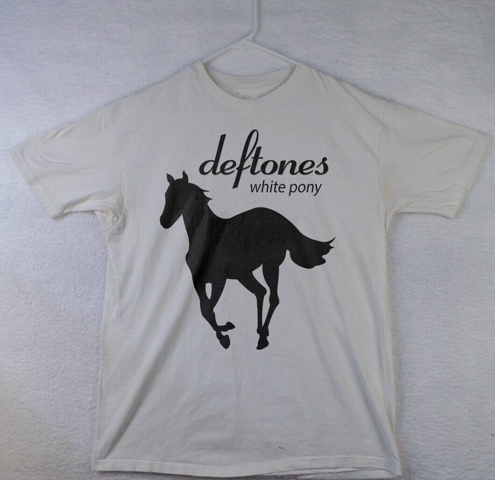 HOT Deftones White pony White Heavy Cotton T-Shirt