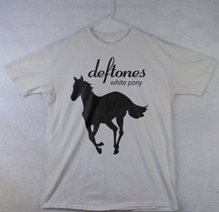 HOT Deftones White pony White Heavy Cotton T-Shirt