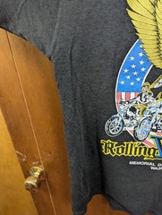 Vintage 1993 Rolling Thunder VI T-Shirt L Memorial Day Weekend Washington DC USA