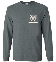 Dodge Ram Shirt Long Sleeve Tee Men’s T-shirt Ram Decal Gifts for Men Trucks