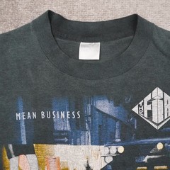 Vintage The Firm Mean Business Tour Music Mens XL Black Short Sleeve T-Shirt