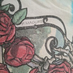 Liquid Blue Grateful Dead Shirt 90s Large 30th Anniversary Garcia Single Stitch