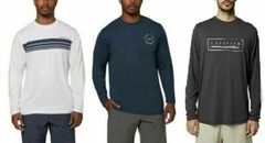 Hang Ten Men’s Long Sleeve Sun Tee Shirt UPF 50+ Protection & Soft Feel Variety