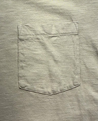 Mutual Weave Men’s 3XLT Crew Neck Beige Pocket T-Shirt Short Sleeve Pre-owned