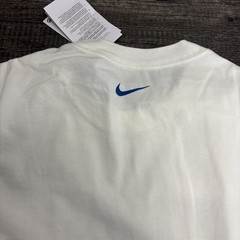 Nike Jordan Awake NY Off White Tee Shirt Top Sail Game Royal FV9913-133 Large