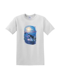 T-shirt small to 3xL – ORCA whale JOYFUL time sealife resort beach nautical fun