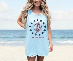America Patriotic Tank Top
