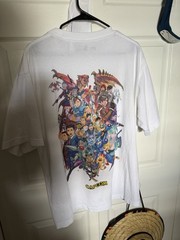 Tee Uniqlo Capcom Game 40th Anniversary Graphic White NWT Size L UT Collection