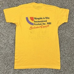 Vintage 80s 1981 Fine Art Festival Memphis Tennessee 50/50 Fit Mens Medium/Large