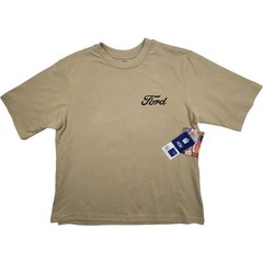 Ford Bronco Men’s Beige Shirt Size Small Cotton Blend Graphic Tee