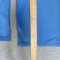 Men’s GERRY XL Long Sleeve Sun Protection Shirt Hiking Blue Orange Striped