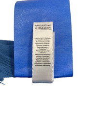 American Apparel Sustainable Collection Unisex V-neck T-shirt 100% cotton BLUE L