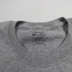 Port & Company Short Sleeve Shirt Men’s Gray New without Tags Multiple Sizes