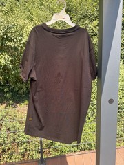 G-Star Raw Mens T-Shirt XL Black Cotton Jersey Short Sleeve Crew Neck Logo