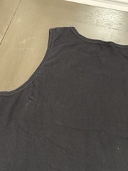 Pokemon Pikachu Tank Top Black Yellow 2014 Sleeveless Graphic Medium
