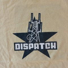 Vintage Dispatch Bomber Records 2001 2002 Tour Shirt Anvil Large Band Tee Rare