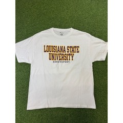 LSU Shreveport LSUS Graphic T-Shirt Mens XL White Short Sleeve Tee