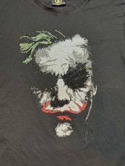 Bourgeois Avenue Paris Shirt Joker Heath Ledger Rhinestone Men’s XL