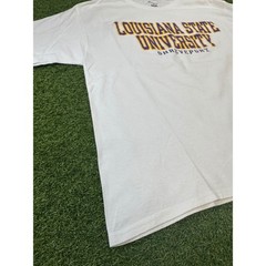 LSU Shreveport LSUS Graphic T-Shirt Mens XL White Short Sleeve Tee