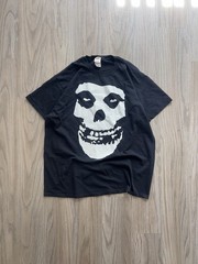 Y2K Misfits Shirt Mens Black 2007 Tour Concert Tee Punk Rock Band XL USA Made