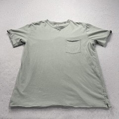 Rag and Bone Shirt Mens Medium Light Green Single Stitch 100% Cotton Pocket Tee