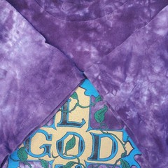 Vintage 90s God Love Shirt Single Stitch Large 1 John 4:10 Jesus Tee Tie Dye Y2K