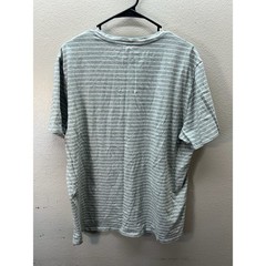 Vince Short Sleeve T-Shirt Men’s Crewneck Tee XL Gray Striped Relaxed Basic