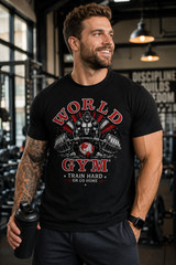 World Gym Racerback Tank Top Bodybuilding Workout Gym Shirt Women