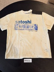 Brand New Satoshi Nakamoto Don’t Forget To Smile Tee White Large