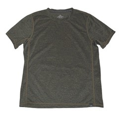 Prana Breathe Active Performance Hiking Shirt Olive Green Mens Small