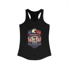 Women America Patriotic Tank Top