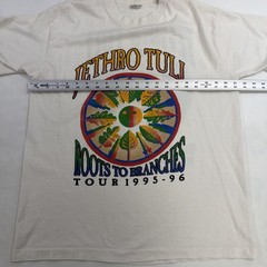 Vintage Jethro Tull Roots To Branches Tour T-Shirt Size Large 1996 90s