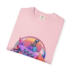 Vaporwave Origami Submarine T-Shirt Graphic