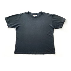 Tommy Bahama Silk Cotton Pique T-Shirt Mens sz L Black Short Slvs Crewneck